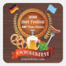 Search for oktoberfest beer stickers Pretzel