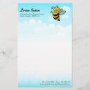 Search for bee stationery paper Happy
