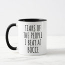 Search for bowling mugs Bocce