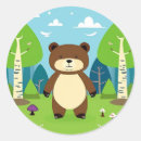 Search for cartoon tree stickers Illustration