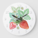 Search for sweet strawberry clocks Red