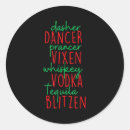 Search for prancer stickers Vodka