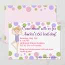 Search for ballet 4x6 invitations Girl