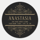 Search for vintage gold stickers Gothic