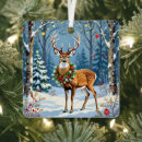 Search for enchanted forest christmas tree decorations Deer