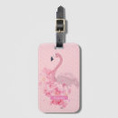 Search for pink flamingo luggage tags Cute