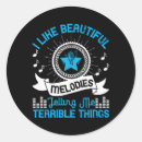 Search for melody stickers Music