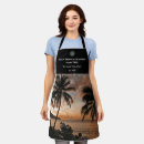 Search for beach sunset aprons Palm trees