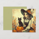 Search for witch halloween cards Retro