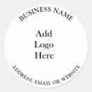 Search for business address stickers Logo