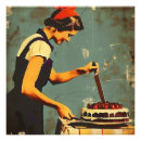 Search for retro kitchen posters Cake