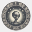 Search for vintage sci fi stickers Alien