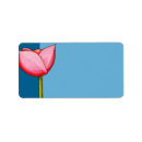 Search for bright blue return address labels Fun