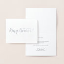 Search for ring bearer cards Minimalist