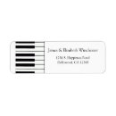Search for instrument return address labels Black and white