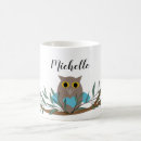 Search for blue owl mugs Cute