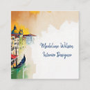 Search for venice business cards Water