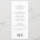 Search for art deco menus Minimalist