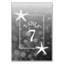 Search for starfish table wedding table cards Nautical