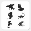 Search for mythical creatures stickers Bigfoot