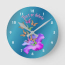 Search for fantasy butterfly clocks Abstract