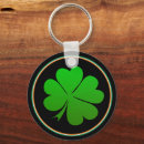 Search for st patty key rings Lucky clover