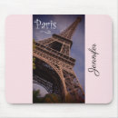 Search for famous landmarks mouse mats Eiffel tower