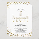 Search for hearts engagement party invitations Modern