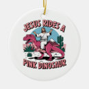 Search for pink dinosaur christmas tree decorations Funny