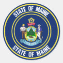 Search for state of maine stickers Flag