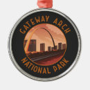 Search for st louis christmas tree decorations Gateway arch national park
