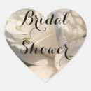 Search for heart bridal shower stickers Roses