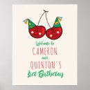 Search for twins birthday posters Cute