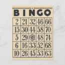 Search for bingo game postcards Vintage