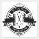 Search for professional barber stickers Salon