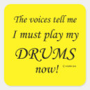 Search for playing drums stickers Percussionist