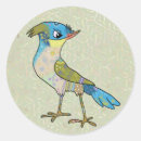 Search for colorful birds stickers Fun