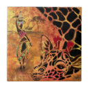 Search for giraffe tiles Africa