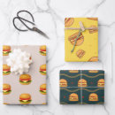 Search for cheeseburger wrapping paper Hamburger