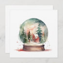 Search for winter snow globe christmas cards Ball