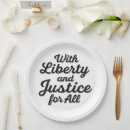 Search for liberty paper plates Flag