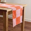 Search for orange table runners Chequered