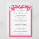 Search for hot pink wedding invitations Tropical