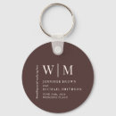 Search for brown wedding key rings Elegant