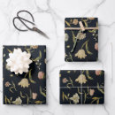 Search for vintage botanical wrapping paper Foliage