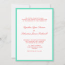 Search for teal and red wedding invitations Stylish