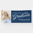 Search for navy blue graduation banners Graduate