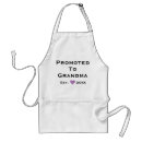 Search for promoted to grandma aprons For her