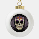 Search for sugar skull christmas tree decorations Halloween