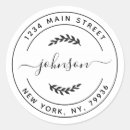 Search for rustic monogram wedding stickers Modern